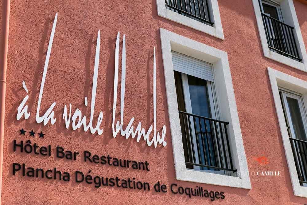 Hotel A La Voile Blanche Bouzigues Exterior foto