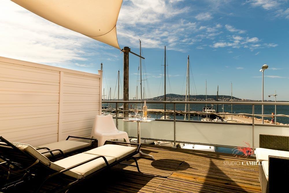 Hotel A La Voile Blanche Bouzigues Exterior foto
